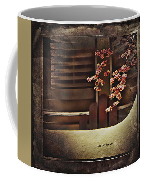 Abstract Coffee Mug featuring the photograph Spring - Geometry and Blooms by Lenore Senior