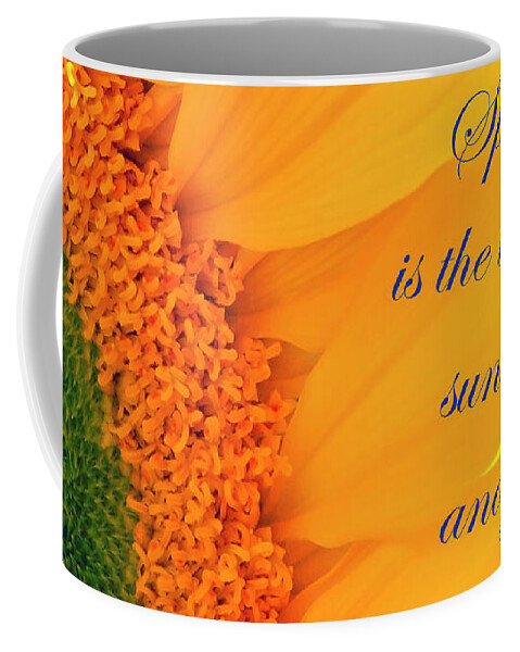 Spring Coffee Mug featuring the photograph Spring is the time by Johanna Hurmerinta