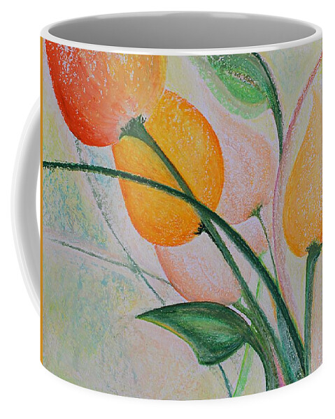 Pil Pastel Coffee Mug featuring the pastel Spring light by Norma Duch