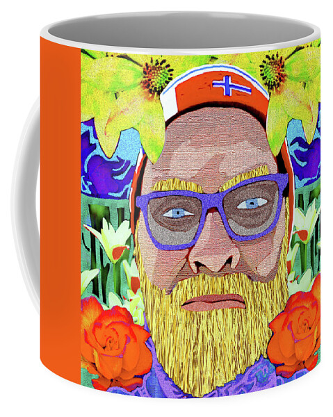 Spring Coffee Mug featuring the digital art Spring Portrait by Rod Whyte