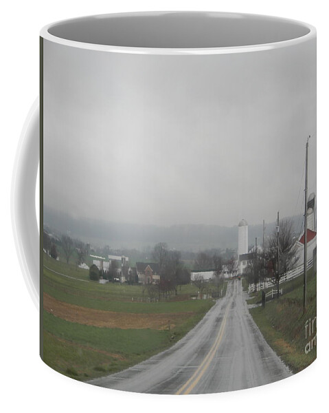 Amish Coffee Mug featuring the photograph Spring Rain by Christine Clark