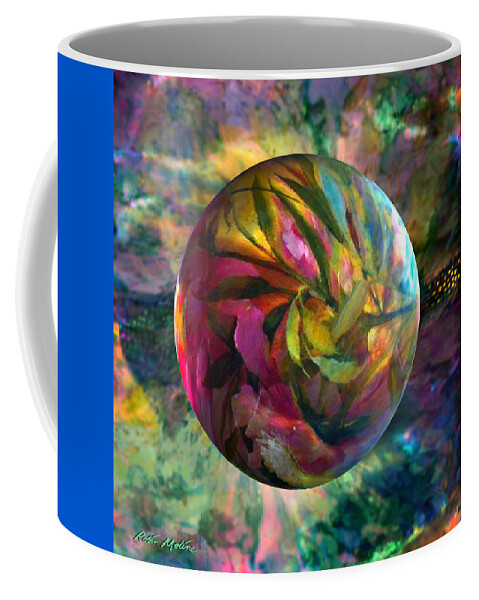 Spring Flowers Coffee Mug featuring the painting Spring Rhapsody by Robin Moline