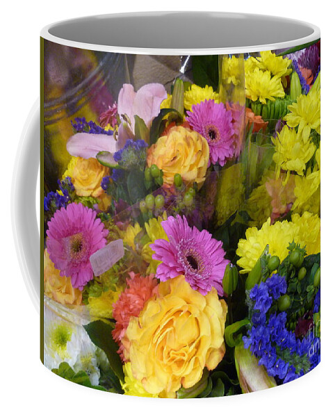 Decoration Coffee Mug featuring the photograph Springtime Bouquets 003 by Lingfai Leung