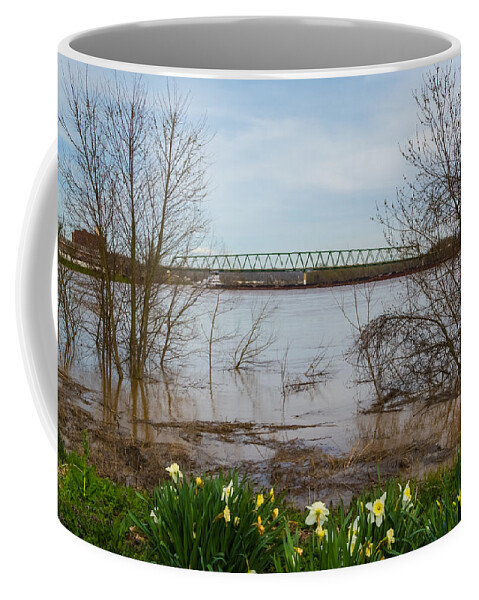Marietta Coffee Mug featuring the photograph Springtime Flooding by Holden The Moment