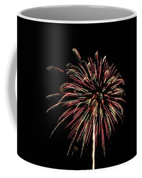 Fireworks Coffee Mug featuring the photograph Squiggles 30 by Pamela Critchlow