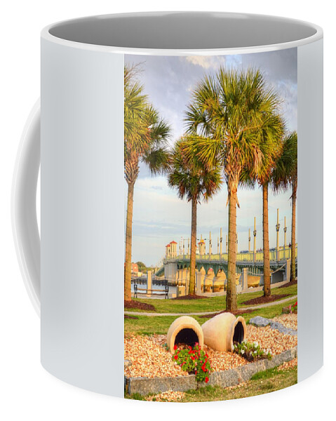 Florida Coffee Mug featuring the photograph St. Augustine  by Linda Covino