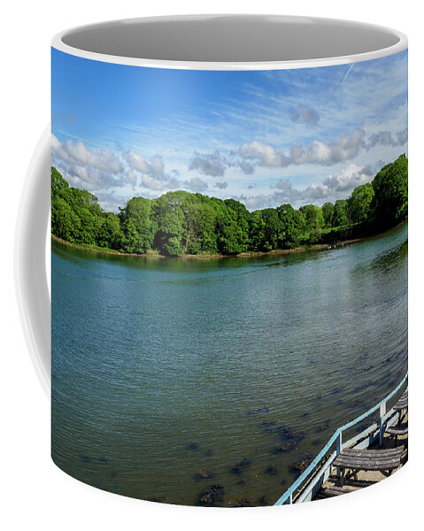 Cardigan Coffee Mug featuring the photograph St Dogmaels Estuary by Mark Llewellyn