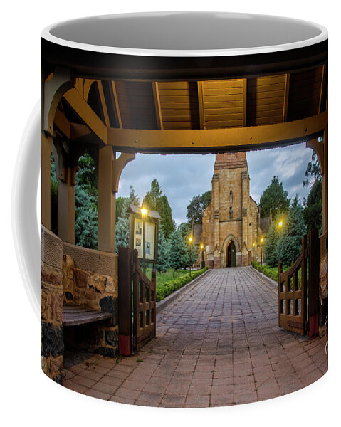 Church Coffee Mug featuring the photograph St Johns Anglican Church, Reid ACT by Stuart Row