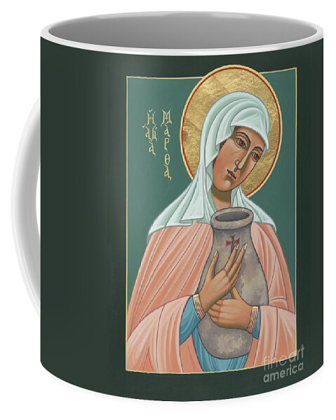 St Martha Of Bethany Coffee Mug featuring the painting St Martha of Bethany by William Hart McNichols