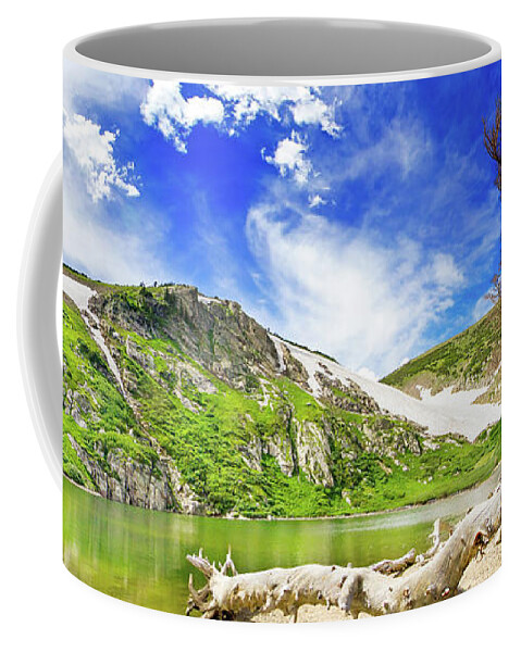 Colorado Coffee Mug featuring the photograph St. Mary's Glacier by Mark Andrew Thomas