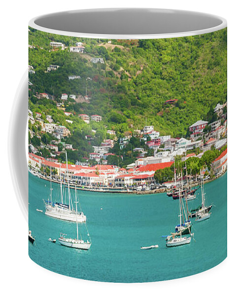 Seaside Coffee Mug featuring the photograph Bay of ST Thomas by Charles McCleanon