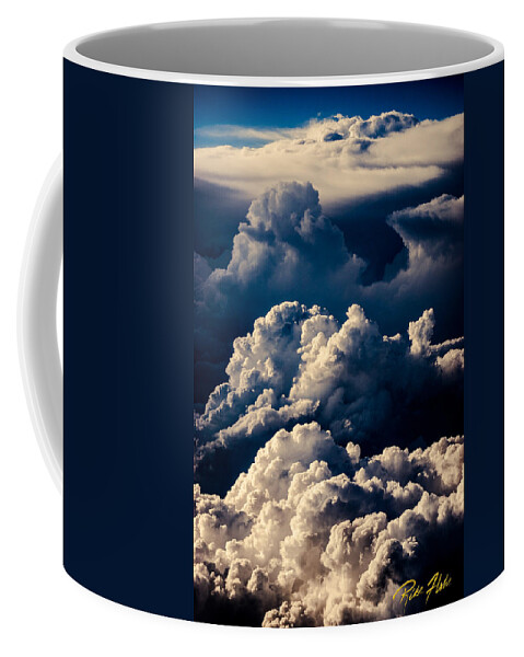 Sky Coffee Mug featuring the photograph Stacks of Thunderheads by Rikk Flohr