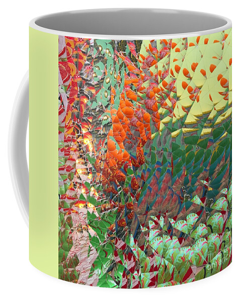 Mosaic Coffee Mug featuring the photograph Stainless steel by Flavia Westerwelle