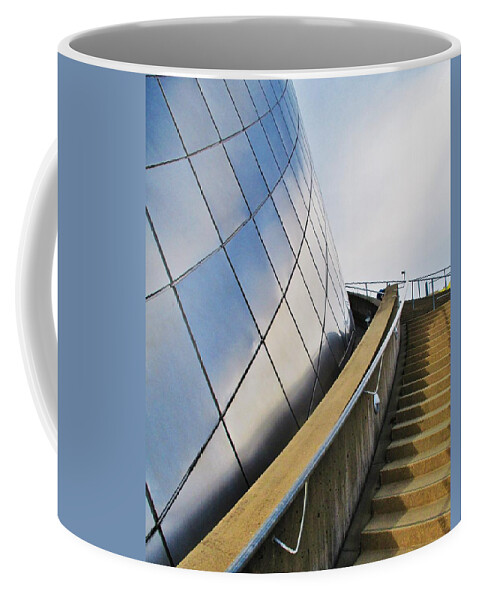 Staircase Coffee Mug featuring the photograph Staircase to Sky by Martin Cline