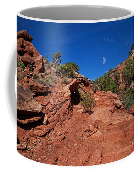 Red Rocks Coffee Mug featuring the photograph Stairway to Heaven by Jim Garrison