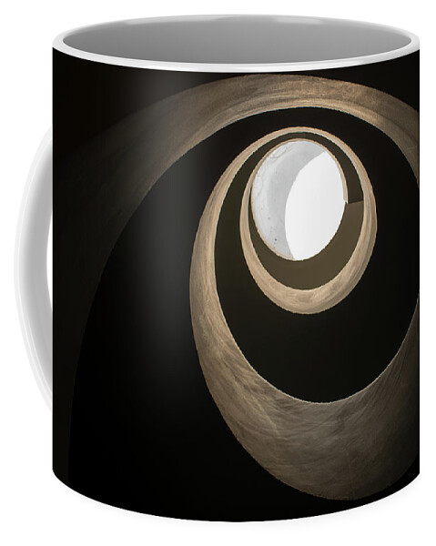 Stairwell Coffee Mug featuring the photograph Stairwell by Jarmo Honkanen