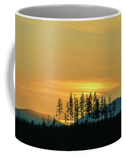 Clouds Coffee Mug featuring the photograph Standing Together by Ronda Broatch