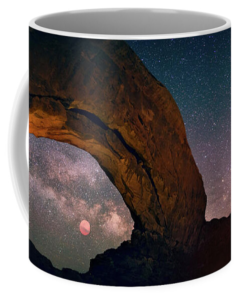 Lena Owens Coffee Mug featuring the digital art Star Gazing by OLena Art