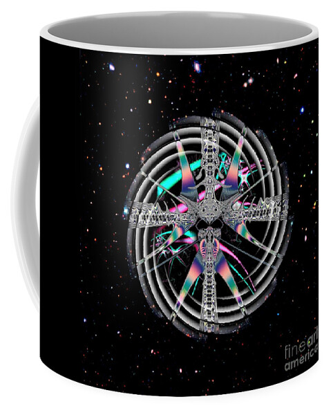 Stargate Coffee Mug featuring the photograph Stargate Wormhole Physics by Renee Trenholm