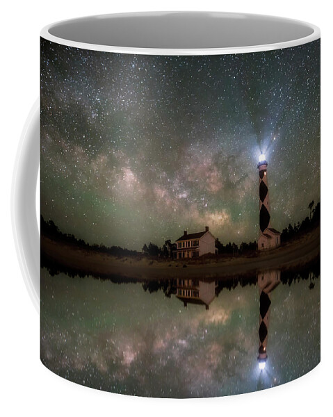 Starry Night Coffee Mug featuring the photograph Starry Reflections by Russell Pugh