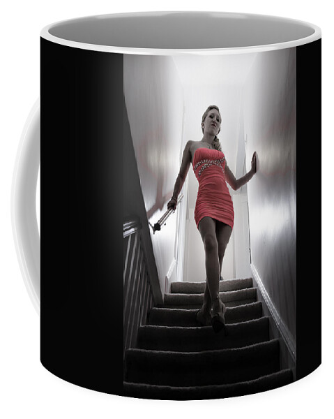 Home Coffee Mug featuring the photograph Stat is going to paint the town red by GlamNglitter Photog