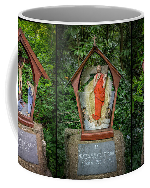 Catholic Coffee Mug featuring the photograph Stations of the Cross 4 by Adrian Evans