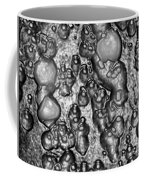  Coffee Mug featuring the photograph Steel Plated Microbes by Rein Nomm