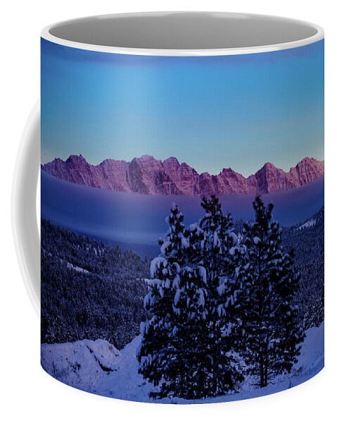 Bc Coffee Mug featuring the photograph Steeples by Thomas Nay