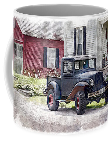 Old Coffee Mug featuring the photograph Stepping Back by Tricia Marchlik