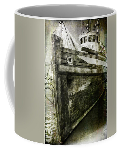 Theresa Tahara Coffee Mug featuring the photograph Steveston Fishing Boat 2 by Theresa Tahara