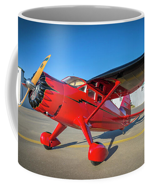 2017-02-22 Coffee Mug featuring the photograph Stinson Reliant RC Model 03 by Phil And Karen Rispin