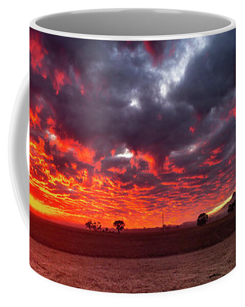 Sunrise Coffee Mug featuring the photograph Stirling Ranges Sunrise by Robert Caddy