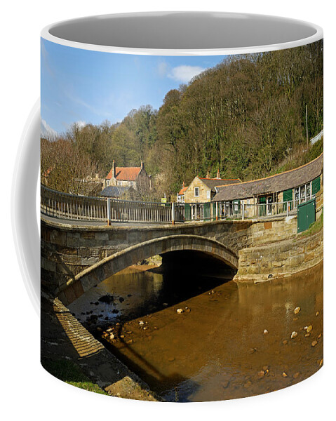 Britain Coffee Mug featuring the photograph Stone Bridge Over East Row Beck - Sansend by Rod Johnson