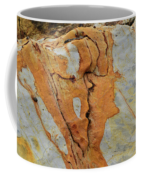 Stone Coffee Mug featuring the photograph Stoned Couple by Donna Blackhall