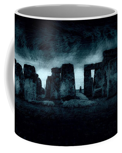 England Coffee Mug featuring the photograph Stonehenge Mood by Jeff Watts