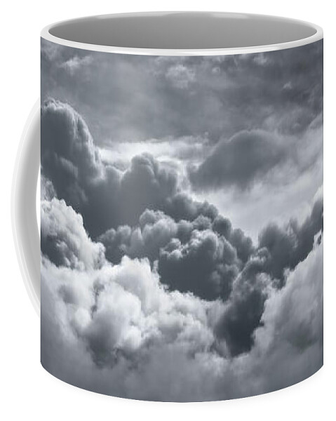 Weather Coffee Mug featuring the photograph Storm Clouds over Sheboygan by Scott Norris