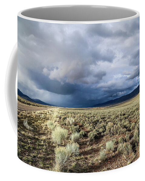 Usa Coffee Mug featuring the photograph Storm in Utah by Alberto Zanoni