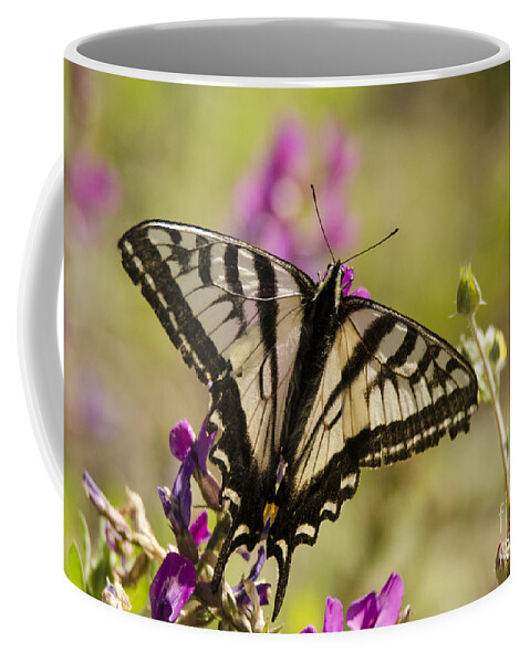 Butterfly Coffee Mug featuring the photograph Strength by Kelly Black