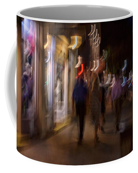 2017 Coffee Mug featuring the photograph Strolling Duval by Louise Lindsay