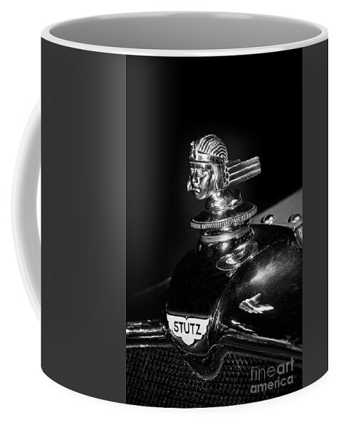 Stutz Coffee Mug featuring the photograph Stutz Monotone by Dennis Hedberg