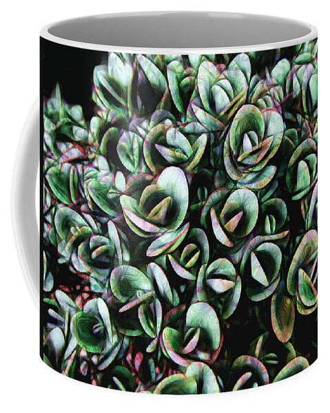 Succulent Coffee Mug featuring the photograph Succulent Fantasy by Ann Powell