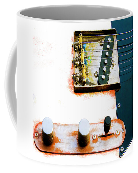 Sugar Kane Coffee Mug featuring the photograph Sugar Kane Telecaster by Micah Offman