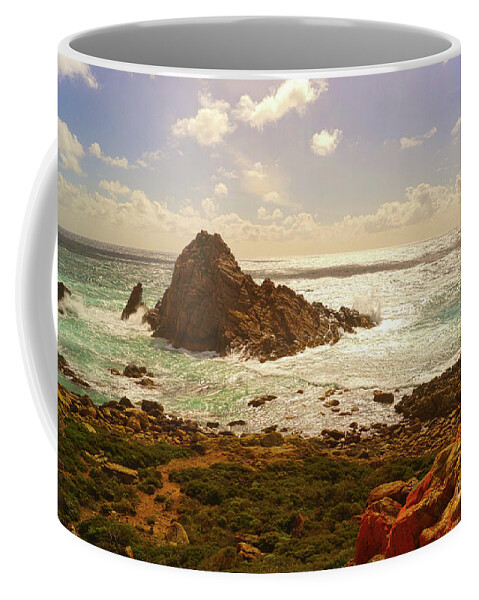 Sugarloaf Rock Coffee Mug featuring the photograph Sugarloaf Rock VIII by Cassandra Buckley