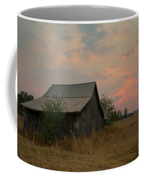 Idaho Panhandle Coffee Mug featuring the photograph Summer Barn by Idaho Scenic Images Linda Lantzy