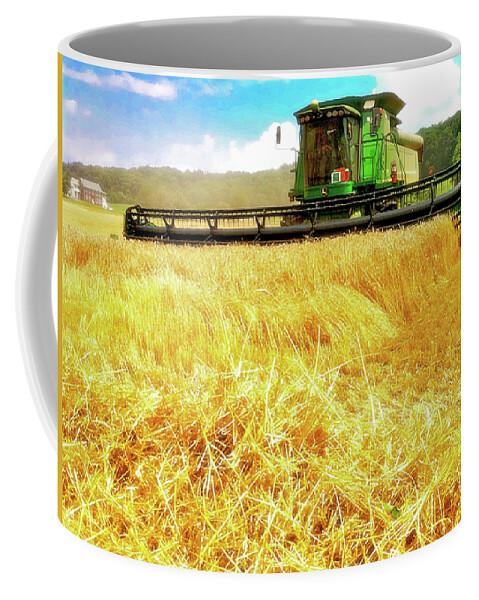 Harvest Coffee Mug featuring the photograph Summer Harvest by Kevyn Bashore