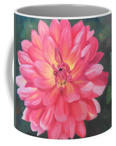 Summer Coffee Mug featuring the pastel Summer Pinks by Carol Corliss
