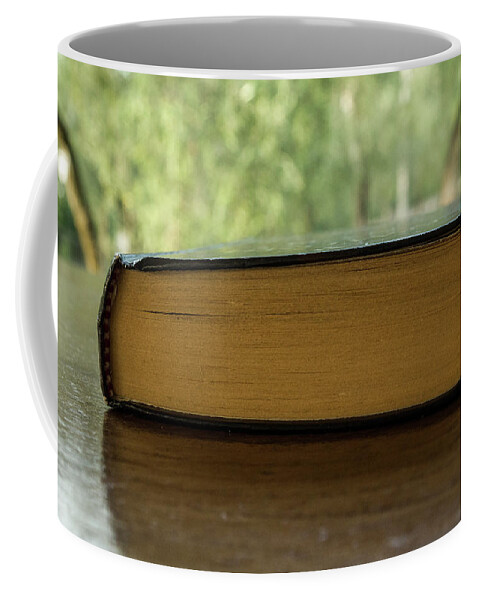 Book Coffee Mug featuring the photograph Summer readings by Nicola Aristolao