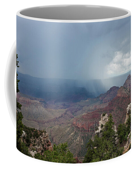 Dave Welling Coffee Mug featuring the photograph Summer Storm North Rim Grand Canyon National Park Arizona by Dave Welling