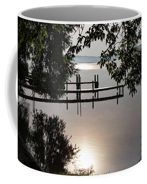 Lake Como Coffee Mug featuring the photograph Summer Sunrise by Kathleen Scanlan