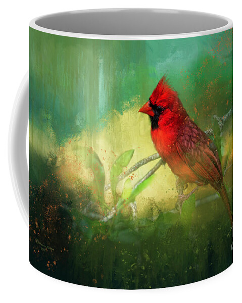 Northern Cardinal Coffee Mug featuring the photograph Summer Time by Marvin Spates